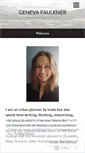 Mobile Screenshot of genevafaulkner.com